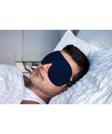 DreamHeaven 3D Sleep Mask & Ear Plugs Kit - 2-Pack, 100% Light Block, Contoured Design - Men & Women, Soft Memory Foam, Travel Eye Mask - Buy Online on GoSupps.com