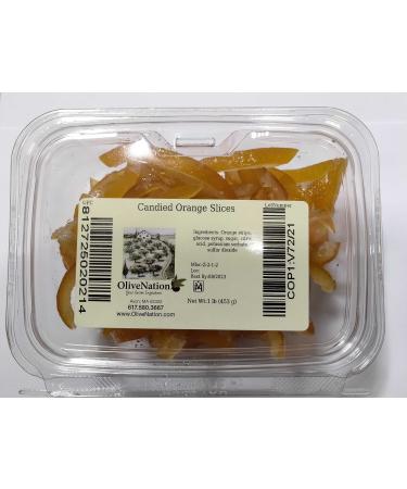 OliveNation Candied Orange Peel Slices 1 lb (16 oz.) - Buy Online on GoSupps.com