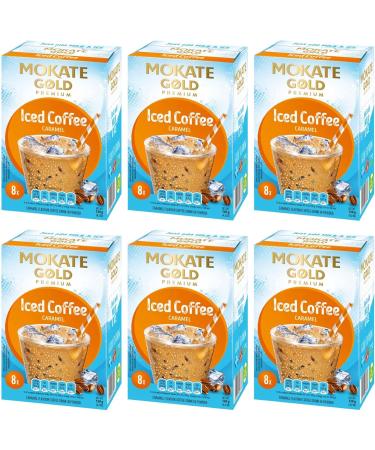 Mokate Gold Premium iced coffee - Caramel - Pack of 6 - 120g