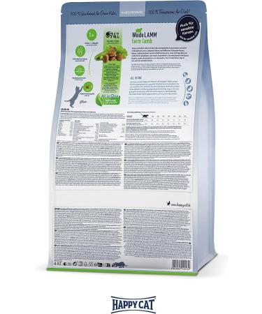 Happy Cat Culinary Adult Pasture Lamb - Dry Cat Food 300g | Premium Nutrition for Adult Cats - Buy Online on GoSupps.com