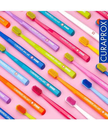 Curaprox CS 5460 Ultra-Soft Toothbrush (6 Pack) - Gentle & Effective Dental Care - Buy Online on GoSupps.com