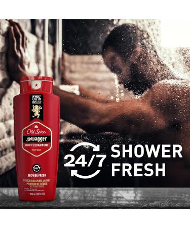 Old Spice Body Wash for Men - Pack of 2 - Swagger with Cedarwood - 24 Fl Oz. - Buy Online on GoSupps.com
