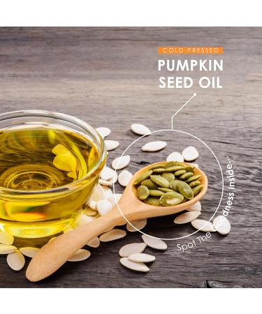 Pumpkin Seed Oil 1000mg - 100% Cold Pressed - Non-GMO - Gluten Free - 90 Softgels - Buy Online on GoSupps.com