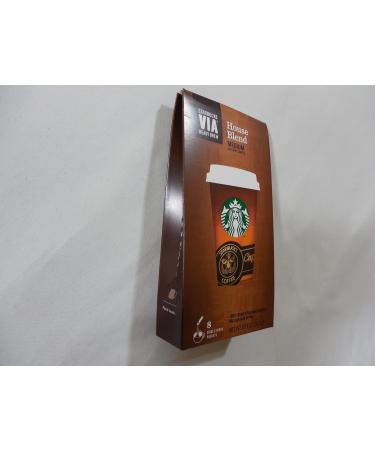  STARBUCKS Starbucks VIA Coffee House Blend (8ct) - Buy Online on GoSupps.com