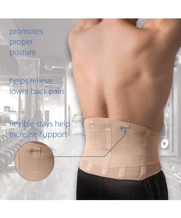Buy Swede-O Elastic Back Stabilizer - Beige Large | International Shipping Available - Buy Online on GoSupps.com