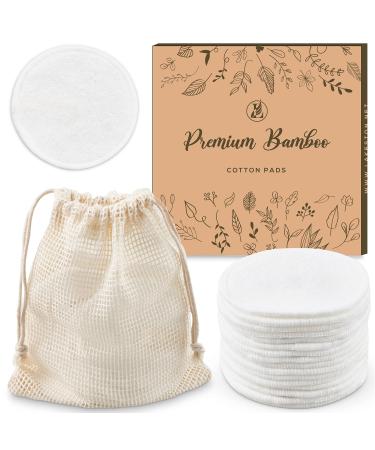 Lakeston Reusable Makeup Remover Pads 16 Pcs - Premium Eco-Friendly Reusable Cotton Pads for All Skin Types - Buy Online on GoSupps.com
