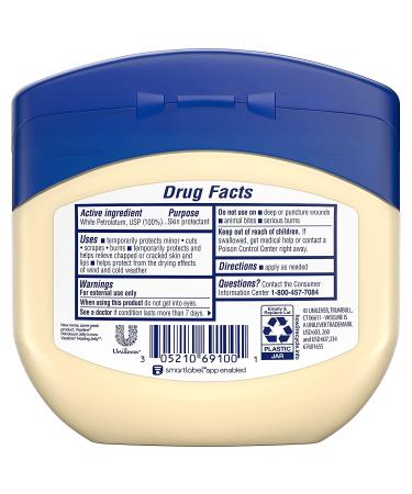 Vaseline Original Petroleum Jelly 13 oz (Pack of 3) - Fragrance-Free | Packaging May Vary - Buy Online on GoSupps.com