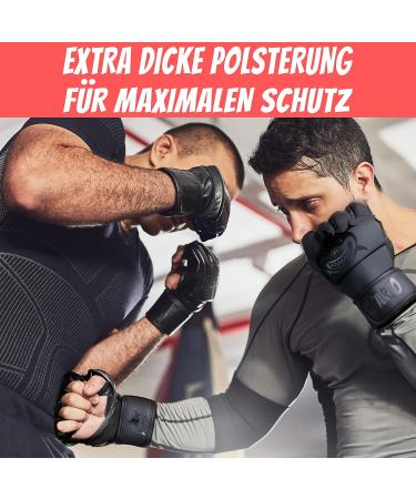 Buy MMA Gloves Extra Long Bandage Sparring Gloves for MMA Kickboxing & Muay Thai Unisex Boxing Gloves - Buy Online on GoSupps.com