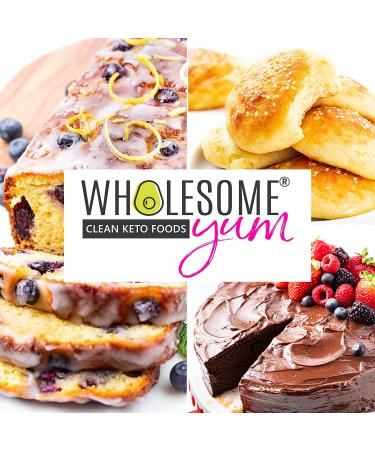 Wholesome Yum Premium Almond Flour (16 oz) - Gluten Free, Non GMO, Keto Friendly - Fine Ground Blanched Almond Flour Substitute for Low Carb Baking - Buy Online on GoSupps.com