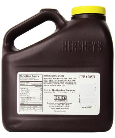 Hershey's Special Dark Syrup - 8-Pound Bottle | Rich Chocolate Flavor | Shop Now - Buy Online on GoSupps.com