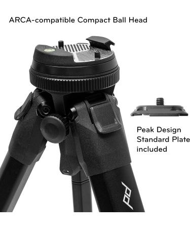 Peak Design Travel Tripod - 5 Section Aluminum Camera Tripod - Buy Online on GoSupps.com