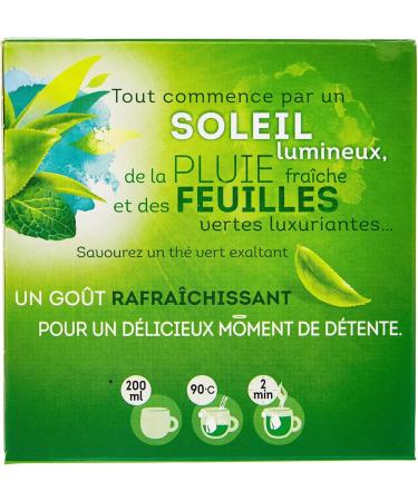 Lipton Th Vert Menthe Intense Go t Intens ment Frais & Subtil Label Rainforest Alliance 60 Sachets Lot de 3x20 Sachets 3 20 Unit (Lot de 3) - Buy Online on GoSupps.com