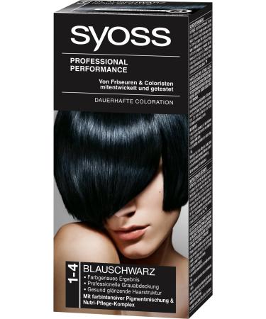 Syoss Color 1-4 Blue Black Level 3 Blue Black 115 ml (1 pack)