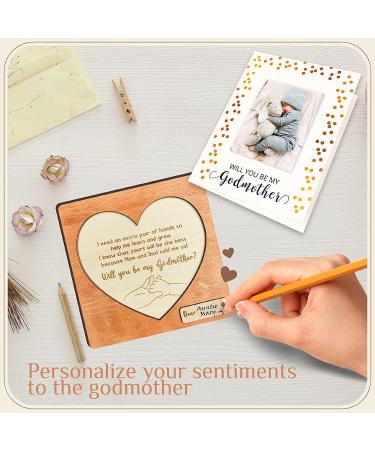 Godmother Proposal Gift - Gifts for Godmother - Fairy Godmother Card for Baptism - Buy Online on GoSupps.com