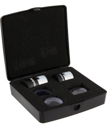 Celestron PowerSeeker Telescope Accessory Kit - 2x 1.25 Kellner Eyepieces, 3 Colored Filters, Cleaning Cloth - Beginner Telescope Eyepiece Kit - Buy Online on GoSupps.com