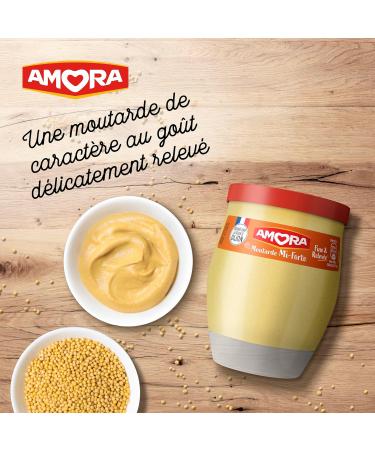 Amora Mustard Medium Strong Table Glass 230g Pack of 6 - Buy Online on GoSupps.com