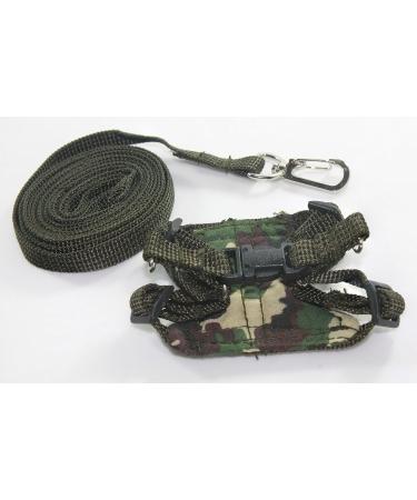 Leashes Lead Pet & Soft Harness Guinea Piglet Rat Hamster Ferret Prairie Dog and an Small Pets (Dark Green) - Buy Online on GoSupps.com