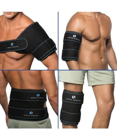 Large Reusable Ice Pack for Hot & Cold Therapy - Pain Relief for Injuries on Joints & Muscles - Clay Pack Wrap - Buy Online on GoSupps.com