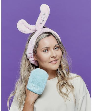 Cleansing Makeup Removal Glove Reusable Washable Mitt Eco Friendly Makeup Eraser Towel Microfiber Glove Face and Eye Make-Up Remover Just with Water Cleansing Cloth (Blue) - Buy Online on GoSupps.com
