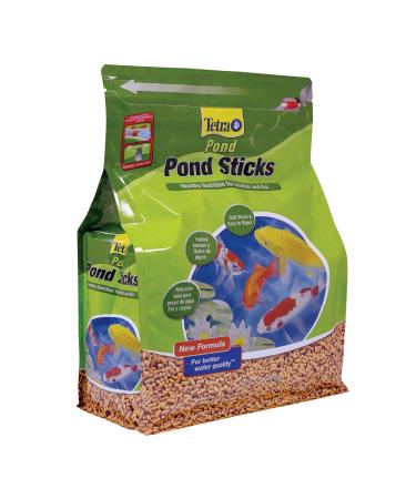 TetraPond Pond Sticks, Pond Fish Food, for Goldfish and Koi, 1.72 Pounds