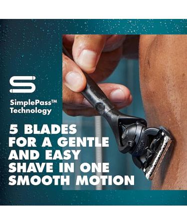 Gillette Intimate Manscape Kit Razor for Men Menâs Pubic Razor Gentle & Easy to Use 1 Razor Handle 2 Refills 2in1 Pubic Shave Cream & Cleanser & Anti-chafe Stick Reduces Rubbing & Irritation - Buy Online on GoSupps.com