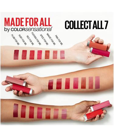 Maybelline Color Sensational Lipstick 385 Ruby for Me - 0.15 oz | Long-lasting & Vibrant Color - Buy Online on GoSupps.com