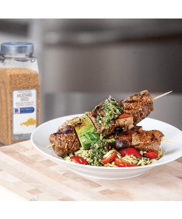 McCormick Culinary Whole Yellow Mustard Seed 22 oz - Ideal for Pickling, Rubs, and Dips - Buy Online on GoSupps.com