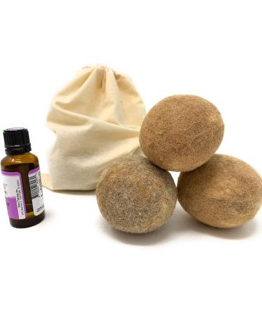 100% Alpaca Wool Dryer Balls - Set of 3 - Hypoallergenic & All-Natural - Made in USA - Eco-Friendly Laundry Solution - Buy Online on GoSupps.com