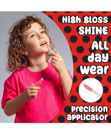 Buy Miraculous 7pc Lip Gloss Set | Zag Heroez Collection - Fruity Flavors & Precision Applicator - International Shipping Available - Buy Online on GoSupps.com