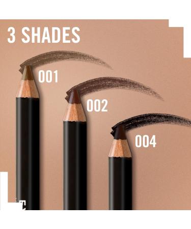 Rimmel Professional Eyebrow Black Brown 0.05oz (Pack of 3) - Long-Lasting Defining Formula - Buy Online on GoSupps.com
