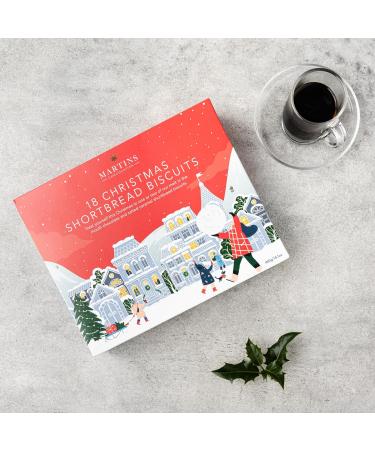Martin's Chocolatier Traditional Shortbread Biscuit Selection Box | Plain Chocolate Chip & Salted Caramel Shortbread Gift Box (400g Box) - Buy Online on GoSupps.com