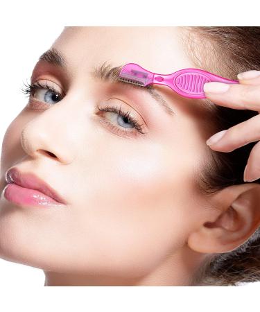 28-Piece Eyebrow Razor Set - Facial Hair Shaper & Trimmer for Perfect Brows â€“ Ideal Gift for Christmas & Valentine's Day - Buy Online on GoSupps.com