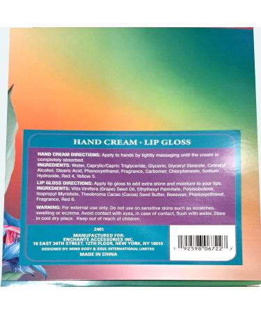 Cristal Waters Hand Cream & Lip Gloss - Juniper Rain 30ml/1fl oz (Set of 2 Pack) - Buy Online on GoSupps.com