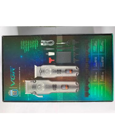 VGR Professional Hair Clippers and Hair Trimmer for Men Cordless Barber Kits LED Display Waterproof - Buy Online on GoSupps.com
