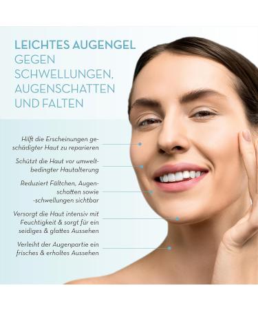 JEAN DARCEL ARCELMED Dermal Eye Repair Gel 24h Solution for Dark Circles & Puffiness | 30ml Anti-Aging Skincare - Buy Online on GoSupps.com