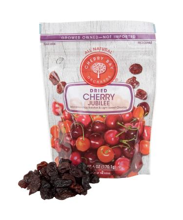 Cherry Bay Orchards Dried Cherry Mix - 12 Packs of 6oz | 100% Natural & Kosher | Montmorency Balaton & Sweet Cherries | Gluten-Free & GMO-Free - Buy Online on GoSupps.com