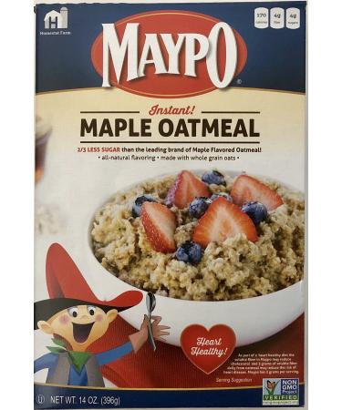 Maypo Oatmeal, Instant Maple, 14 oz. (qty. 2)