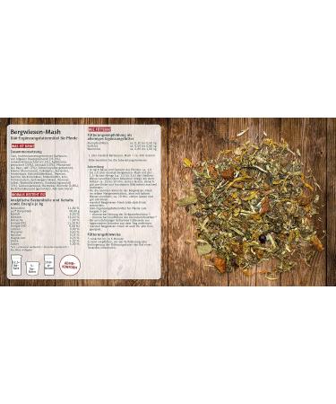 Marstall Premium Horse Feed Mountain Meadow Mash Pack of 1 (1 x 5 kg) - Buy Online on GoSupps.com