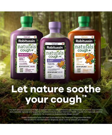 Children's Robitussin Naturals Cough + Sleep Supplement - 6.6 Oz Syrup - Buy Online on GoSupps.com