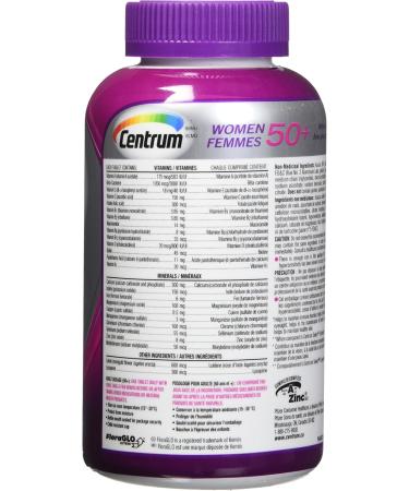 Centrum Women 50+ Tablets 250 Count(Packaging might vary) - Buy Online on GoSupps.com