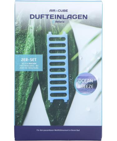 Bellaria Ocean Breeze Fragrance Insert for Air Cube | Sea-Fresh Toilet Odor Eliminator | Fresh & Fragrant Bathroom Solution - Buy Online on GoSupps.com