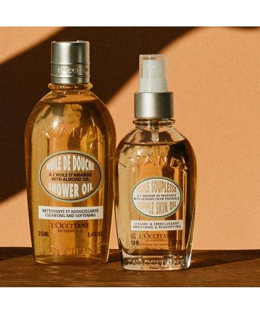 L'Occitane Almond Supple Skin Oil 100ml - 3.3 fl. oz. | Hydrating Body Oil - Buy Online on GoSupps.com