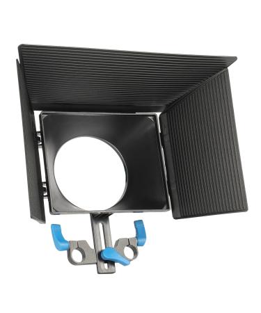 SunSmart 15mm Rod DSLR Support System Matte Box Lens Hood for Video and DSLR Cameras M1