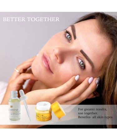 Anti-Aging Face Oil | All-Natural Moisturizer with Apricot & Avocado | Vitamin C & E | Suitable for All Skin Types - 1 oz - Buy Online on GoSupps.com