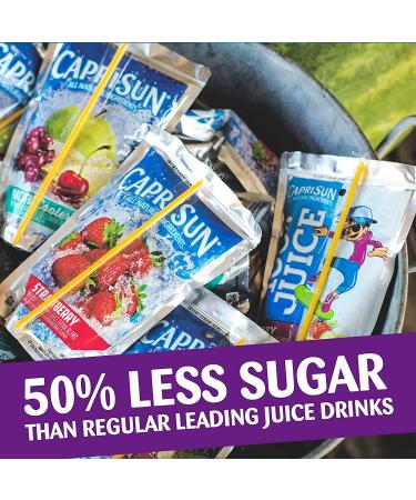 Capri Sun Roarin' Waters Grape Geyser - 40 ct, 4 Boxes, 10 Pouches - Kids Juice Beverage - Buy Online on GoSupps.com