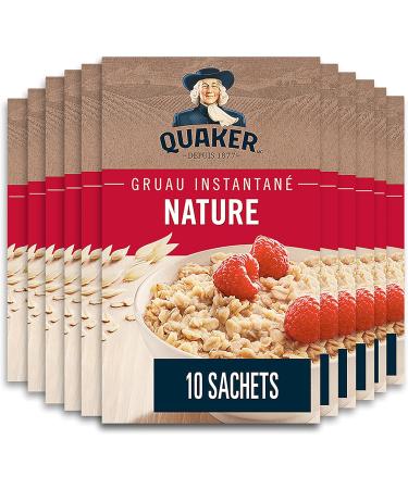Quaker Regular Instant Oatmeal Multi-Pack 10 Packets 280g (Pack of 12) - Buy Online on GoSupps.com