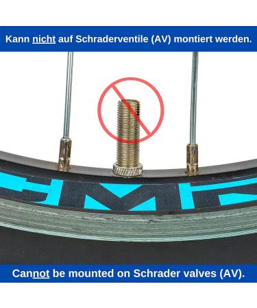 3 Pack Bicycle Valve Adapter for Dunlop & Sklaverand to Schrader | Presta Converter | DV + SV to AV | Wheel Valve Adapters - Buy Online on GoSupps.com