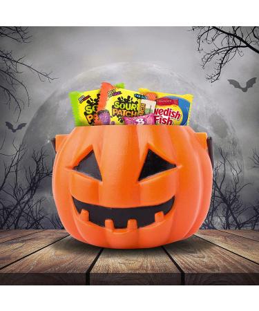 SOUR PATCH KIDS & SWEDISH FISH Halloween Candy Variety Pack - 75 Trick or Treat Bags - Buy Online on GoSupps.com