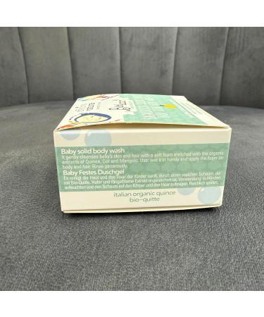 Nature's Workshop Officina Naturae Solid shower Biricco plastic free biological sustainable nickel tested Vegan 50 g - Buy Online on GoSupps.com