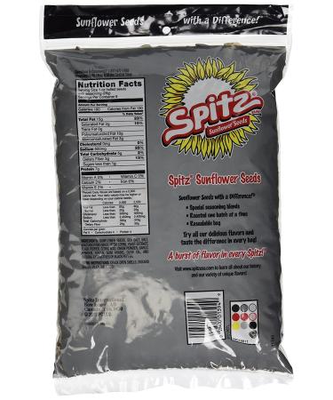 Spitz Cracked Pepper Sunflower Seeds 1lb Bag - Pack of 2 | Pepper Flavor 16oz (2 Pack) - Buy Online on GoSupps.com